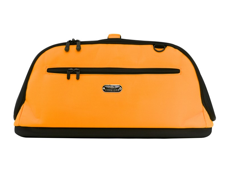 Sleepypod Air กระเป๋าสุนัข กระเป๋าแมว ขึ้นเครื่องบินได้ พร้อมช่องรัดเข็มขัดในรถ รับน้ำหนักได้ 8 Kg. ขนาด 59x26x26 ซม. (Orange Dream)