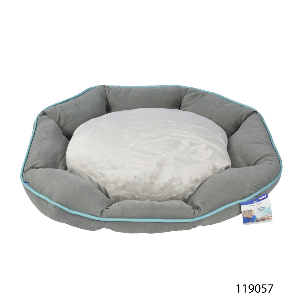 Kanimal Pet Bed ที่นอนสุนัข ที่นอนแมว เบาะนอนจัมโบ้ นุ่มพิเศษ สำหรับสุนัขและแมว Size L ขนาด 70x65x18 ซม.