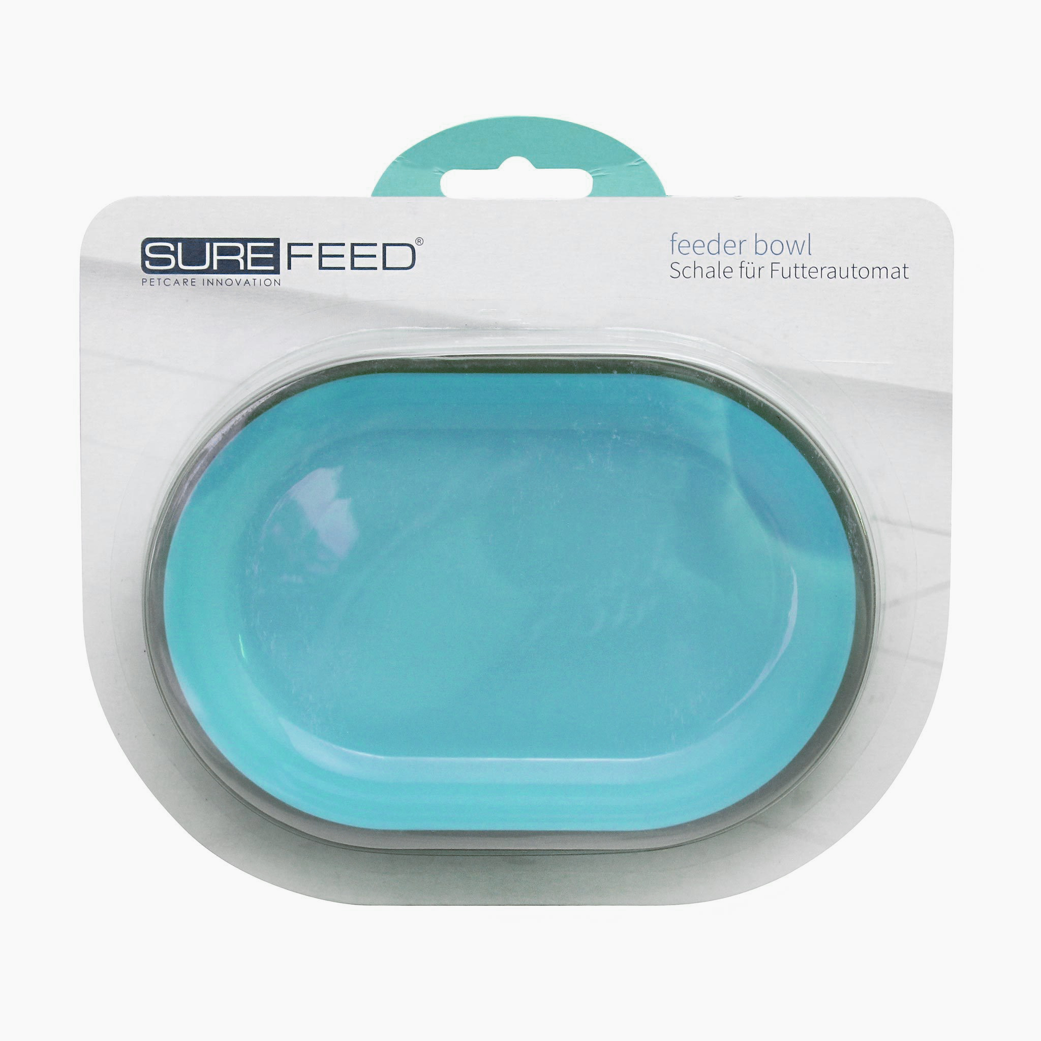 SureFeed Feeder Bowl ชามให้อาหาร สำหรับที่ให้อาหารอัตโนมัติรุ่น Sensor และ Microchip สุนัขและแมว ความจุ 400 มล. (สีฟ้า)