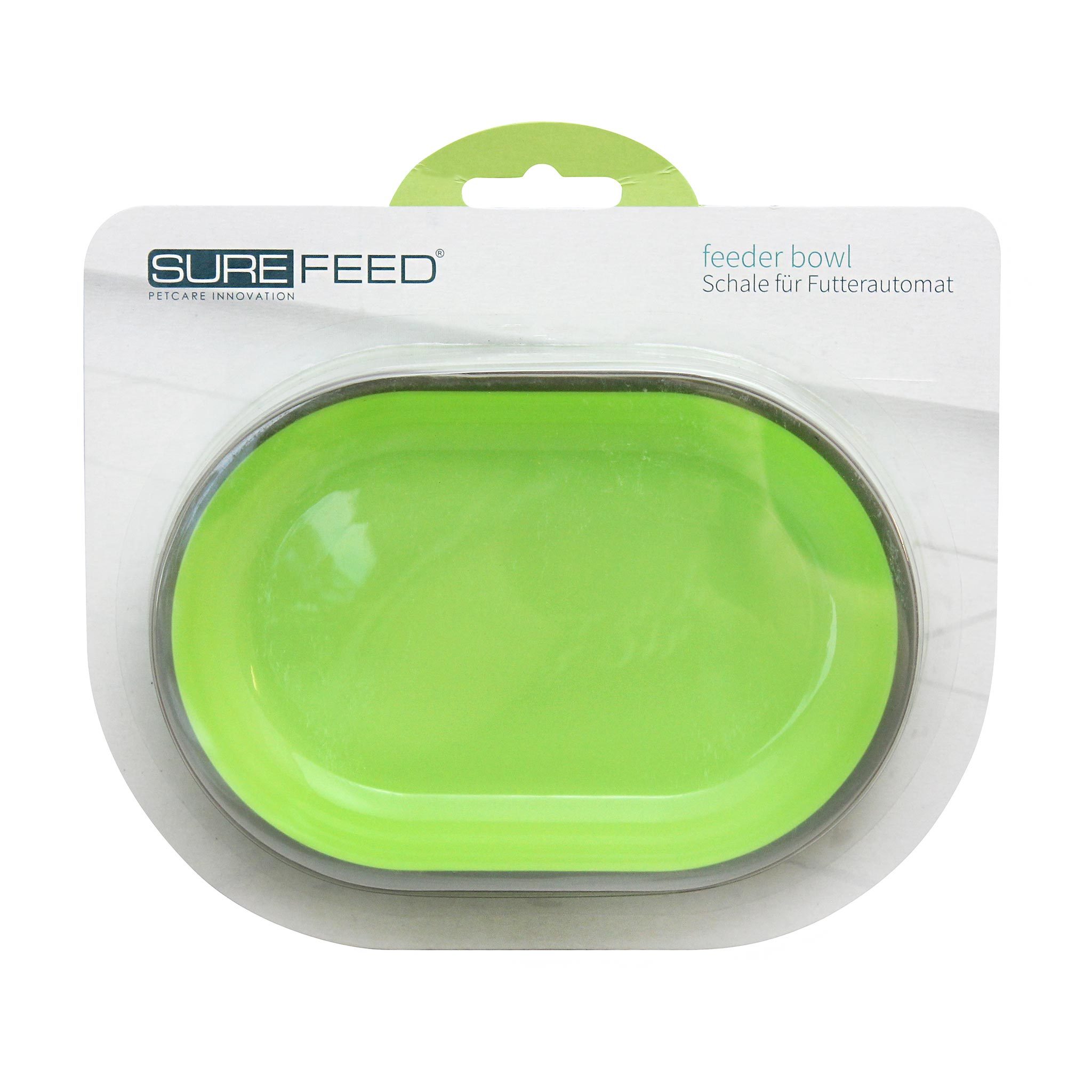 SureFeed Feeder Bowl ชามให้อาหาร สำหรับที่ให้อาหารอัตโนมัติรุ่น Sensor และ Microchip สุนัขและแมว ความจุ 400 มล. (สีเขียว)
