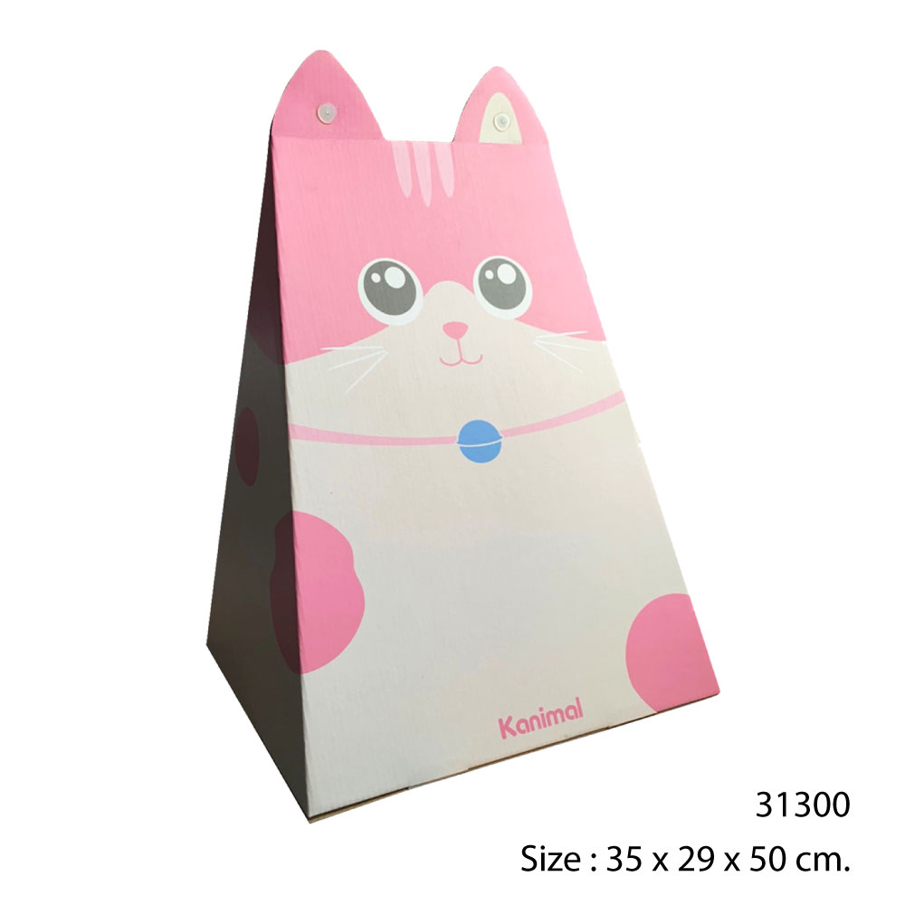 Kanimal Cat Toy ของเล่นแมว ที่ลับเล็บแมว รุ่น Moggy (ประกอบง่าย) สำหรับแมวทุกวัย ขนาด 35x29x50 ซม. แถมฟรี! Catnip