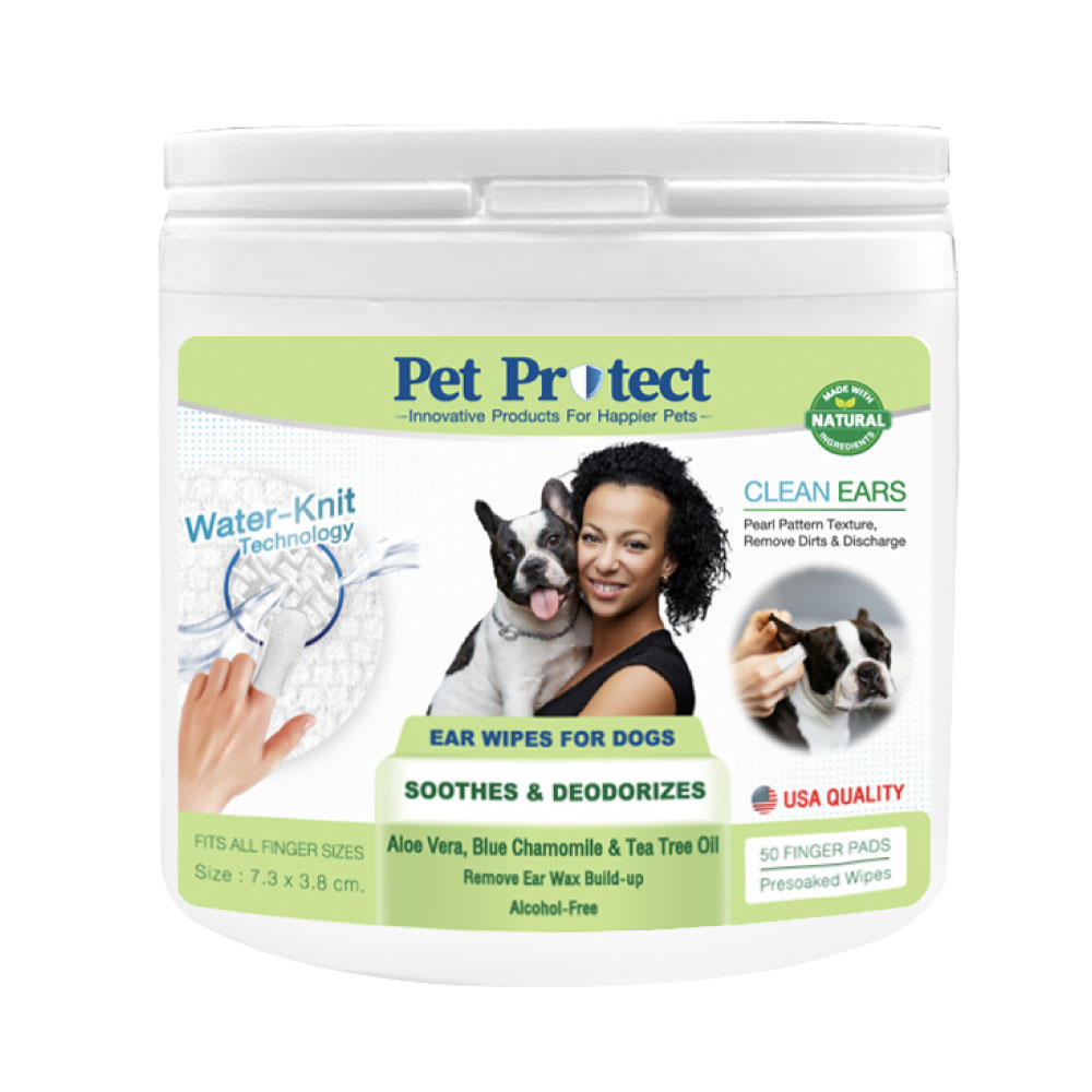Pet Protect Dog Ear Wipes