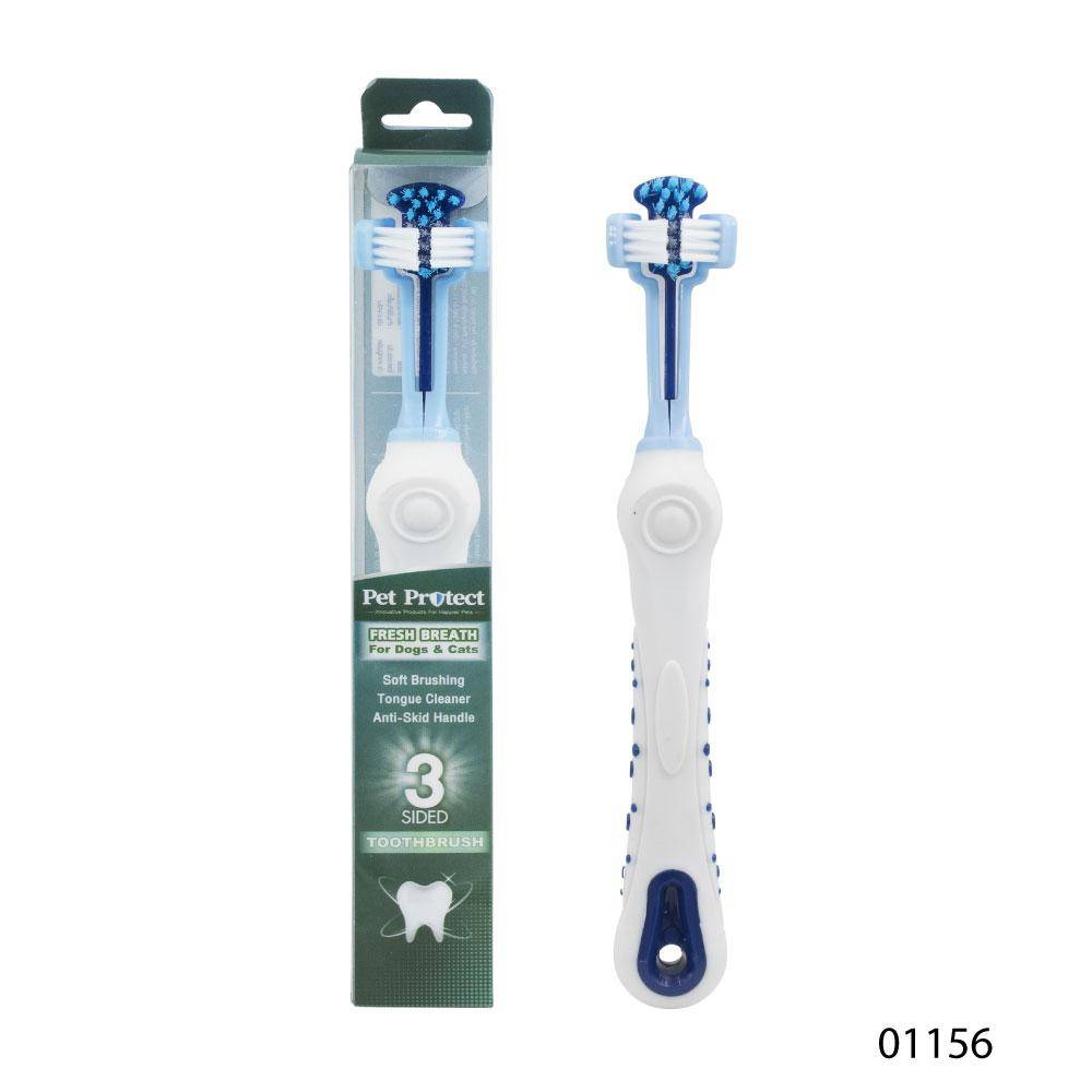 Pet Protect 3-Sided Toothbrush