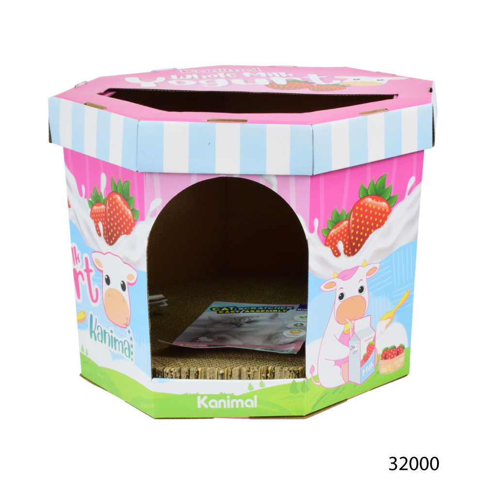 Kanimal Cat Toy Yogurt Box