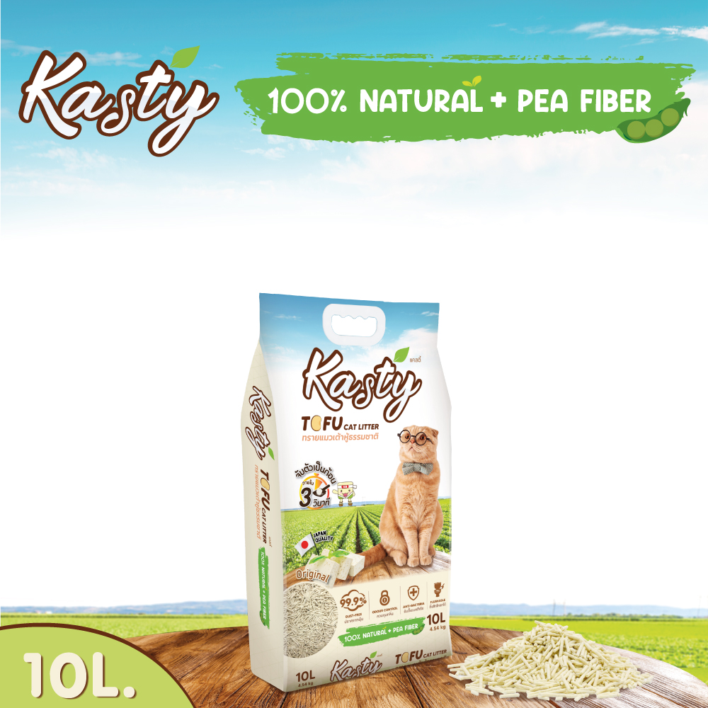 Kasty Tofu Litter 10L.